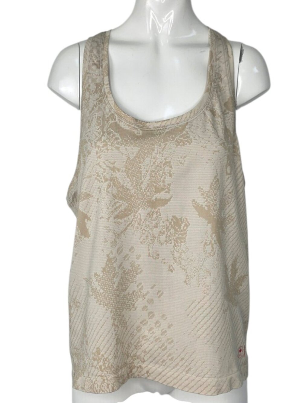 Lululemon Swiftly Race Length Tank Top, Team Canada, Olympic, Size 14